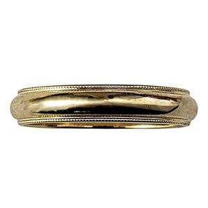Tiffany & Co. 18 Karat Yellow Gold Band Ring Size 8.25-8.5 #21550
